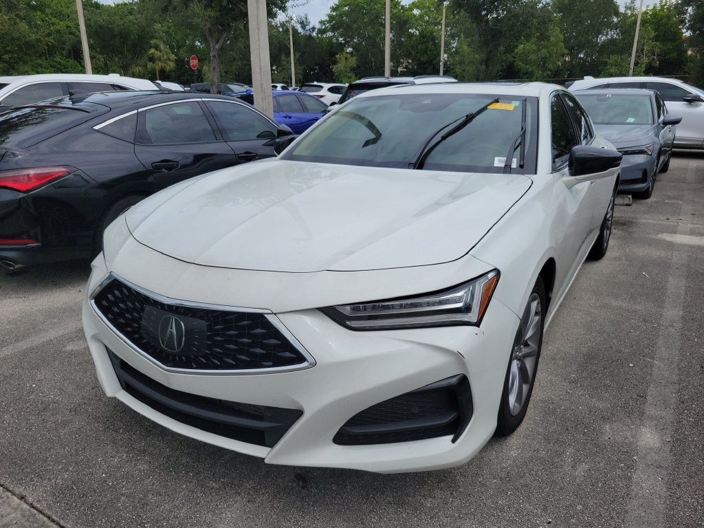 Used 2023 White Acura Base image 2