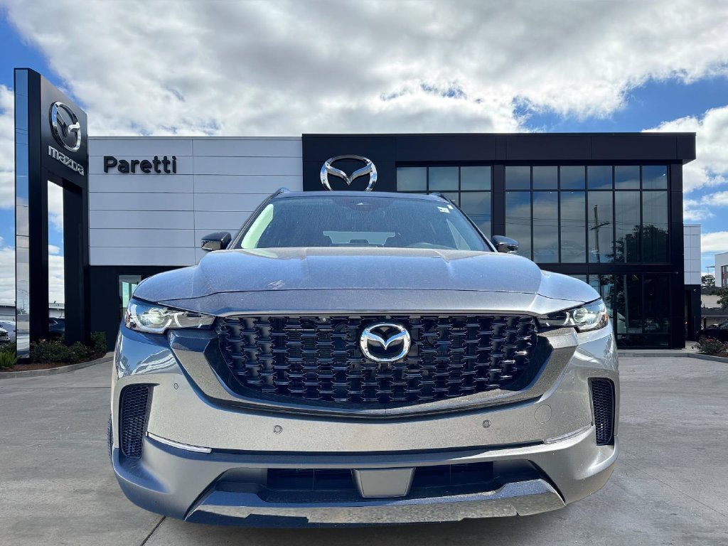New 2026 Machine Gray Metallic Mazda Premium AWD image 4