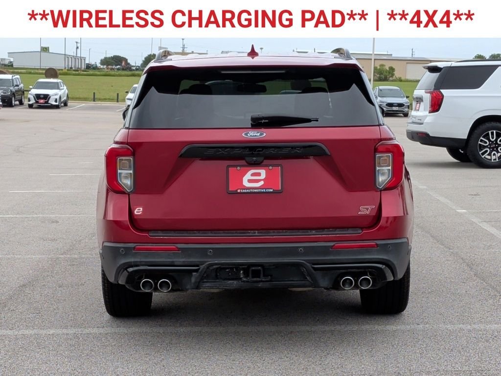Used 2020 Rapid Red Metallic Tinted Clearcoat Ford ST image 7
