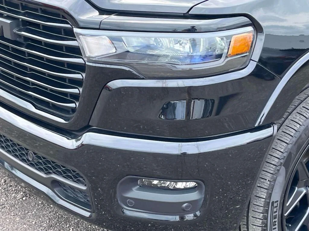 Used 2025 Diamond Black Crystal Pearlcoat Ram Laramie image 13