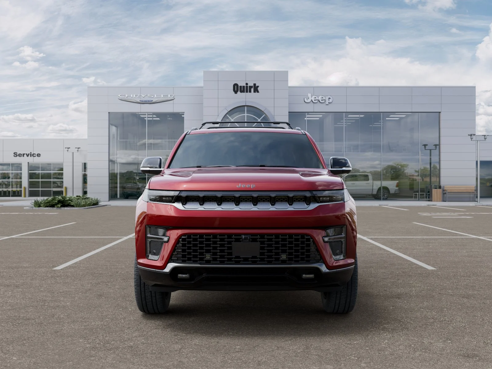 New 2026 Velvet Red Pearl-Coat Exterior Paint Jeep BASE image 32