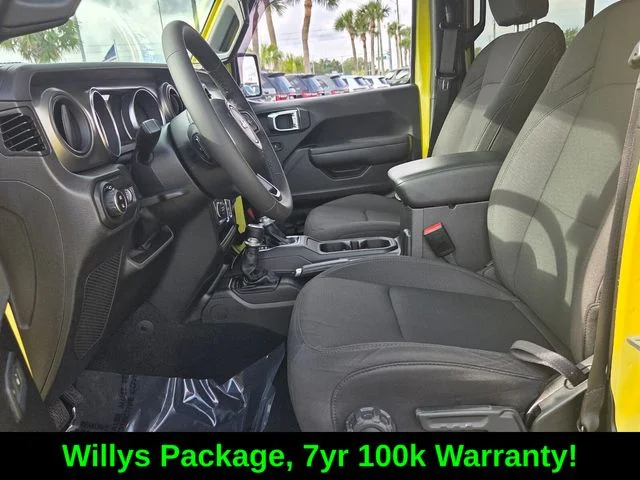 Certified Used 2023 Yellow Jeep Willys image 13