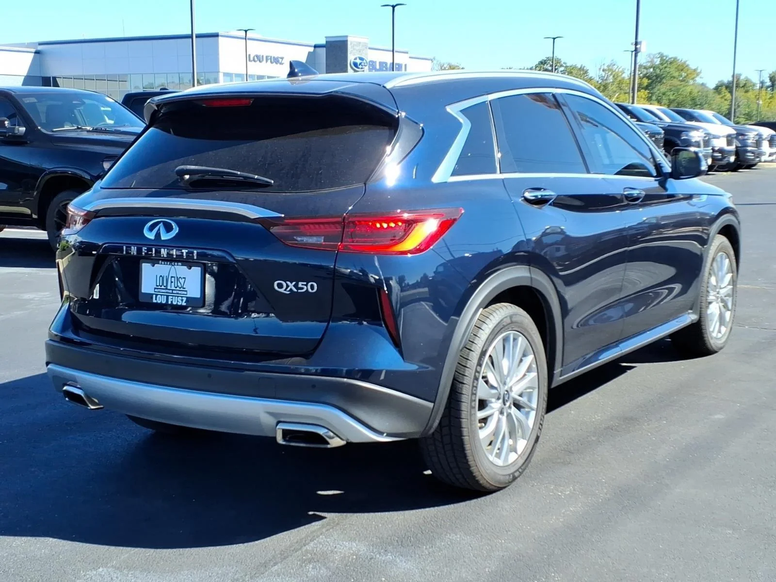 Used 2024 Hermosa Blue INFINITI LUXE image 29