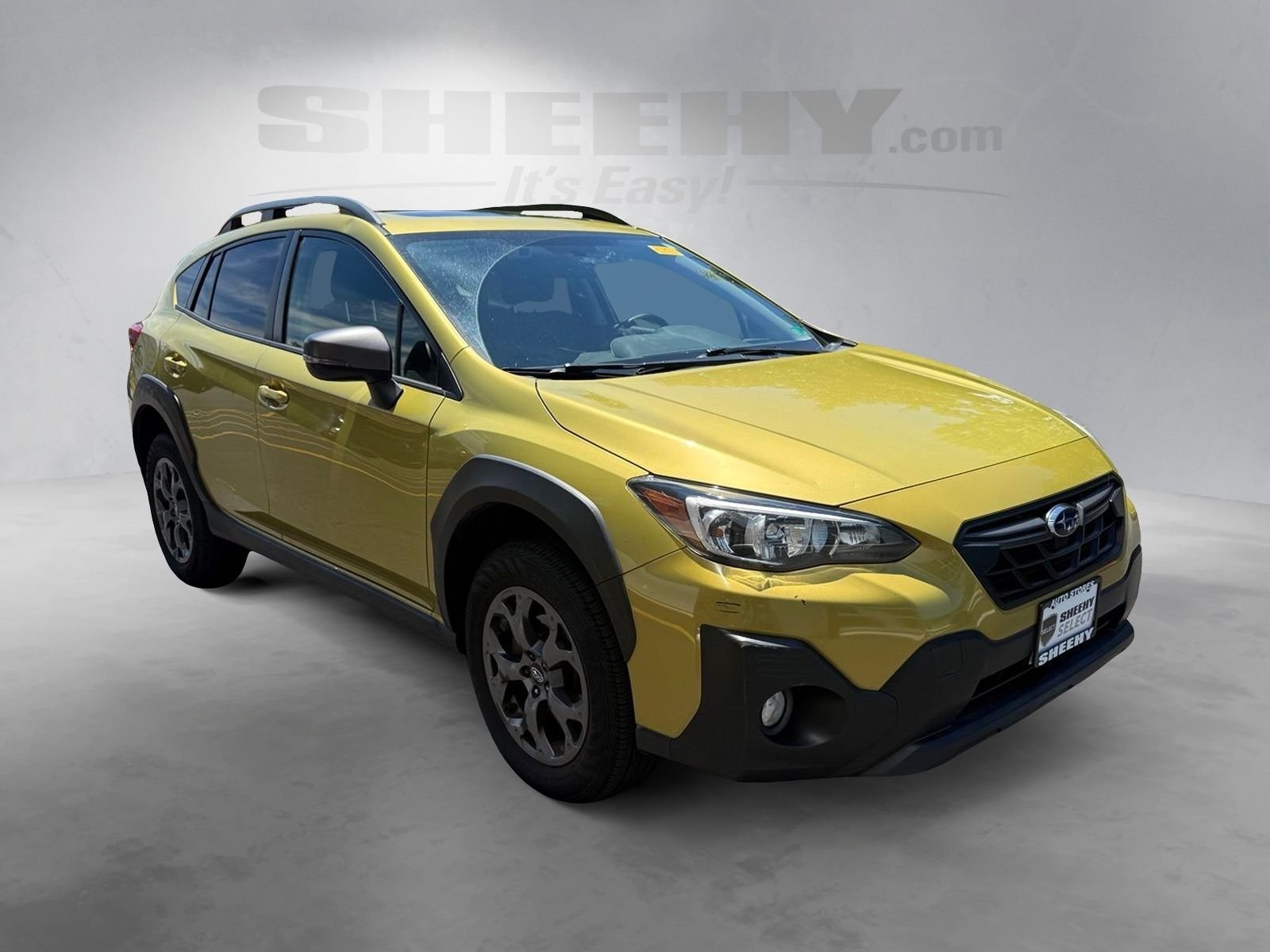 Used 2021 Yellow Subaru Sport image 2