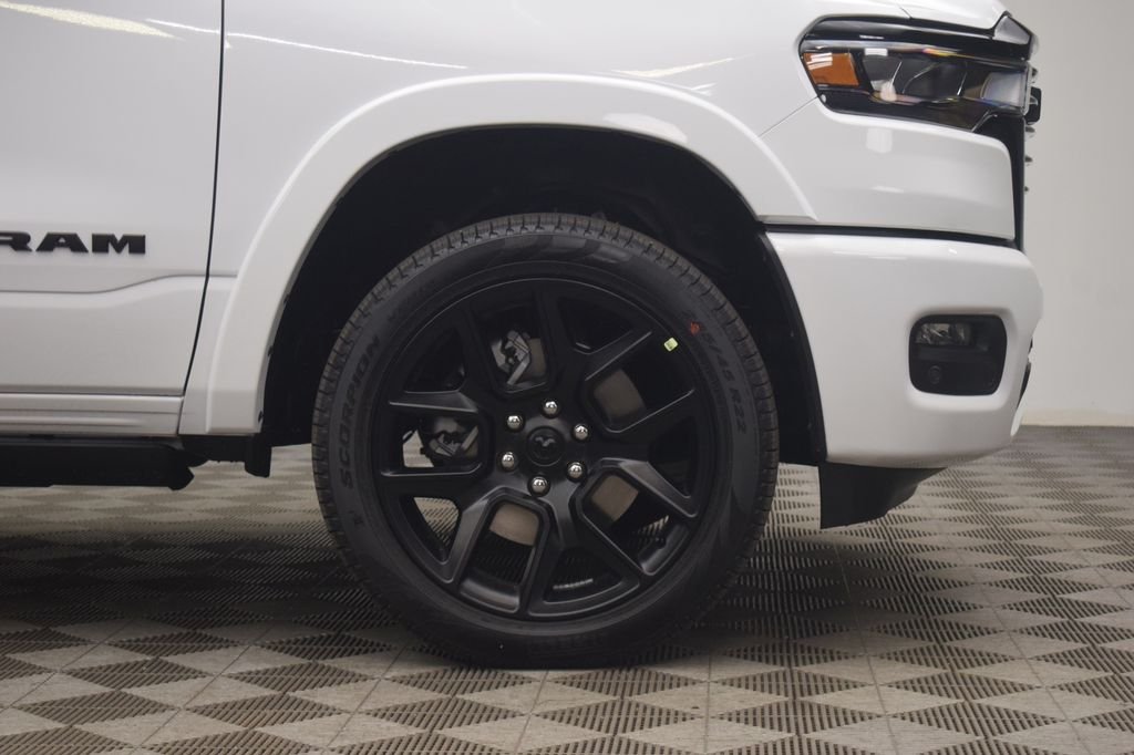 New 2026 Bright White Clear-Coat Exterior Paint RAM Laramie image 7