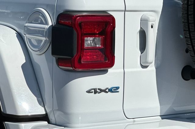 Certified Used 2023 White Jeep Sahara 4xe image 26