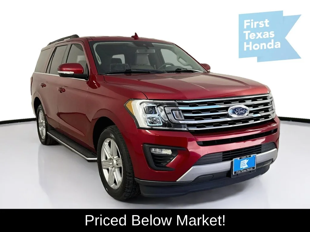 Used 2019 Ruby Red Metallic Ford XLT image 1