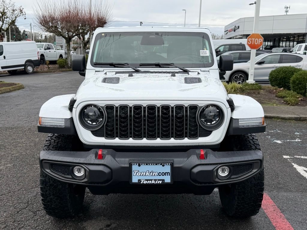 New 2026 Bright White Clearcoat Jeep Rubicon image 3