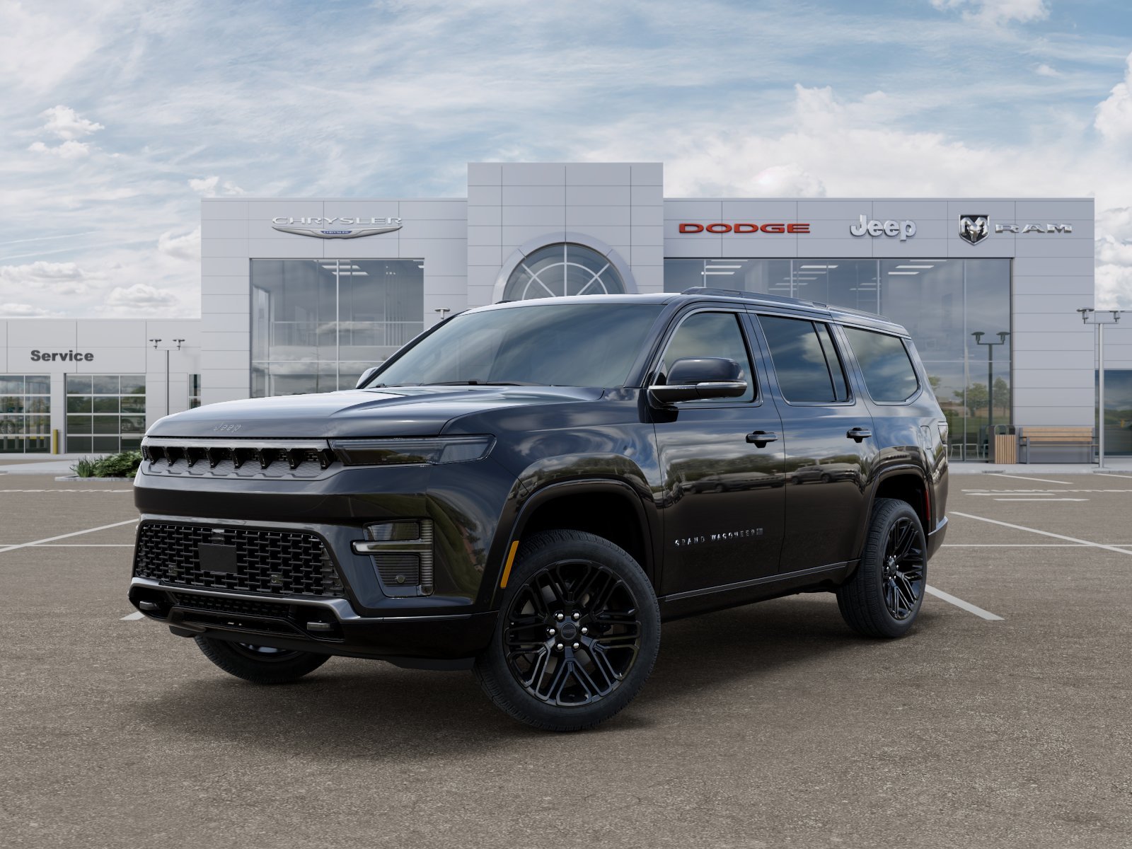 New 2026 High Gloss Black Exterior Paint Jeep Limited Reserve image 1