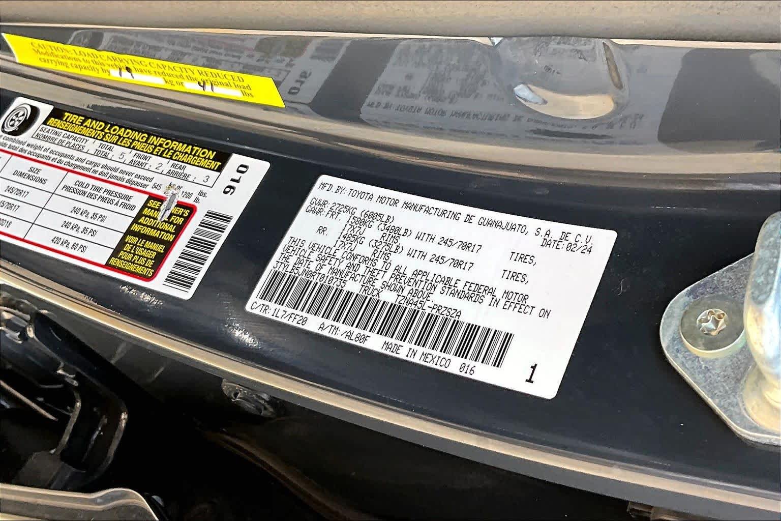 Used 2024 Underground Toyota SR5 image 66