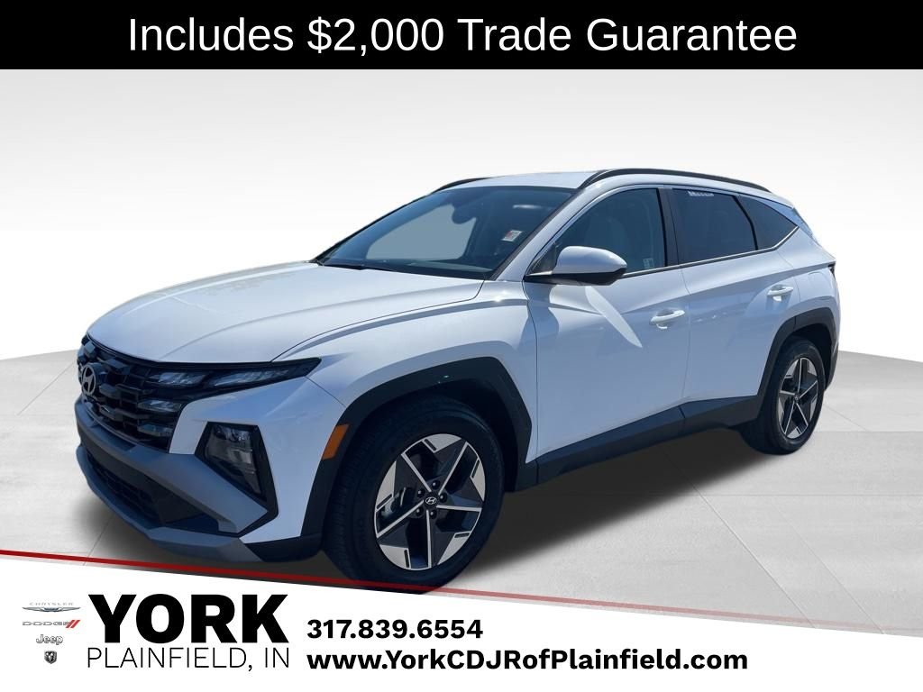 White 2025 Hyundai Tucson SEL FWD SUV / Crossover Front-Wheel Drive 8-Speed Automatic