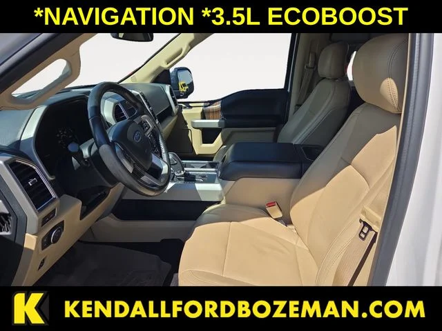 Used 2017 White Platinum Metallic Tri-Coat Ford Lariat image 11