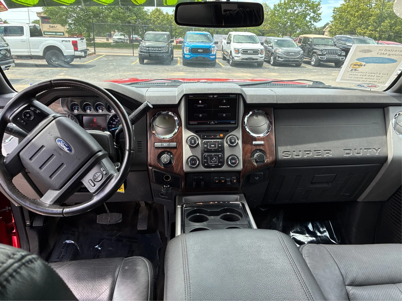Used 2015 Red Ford Lariat image 19