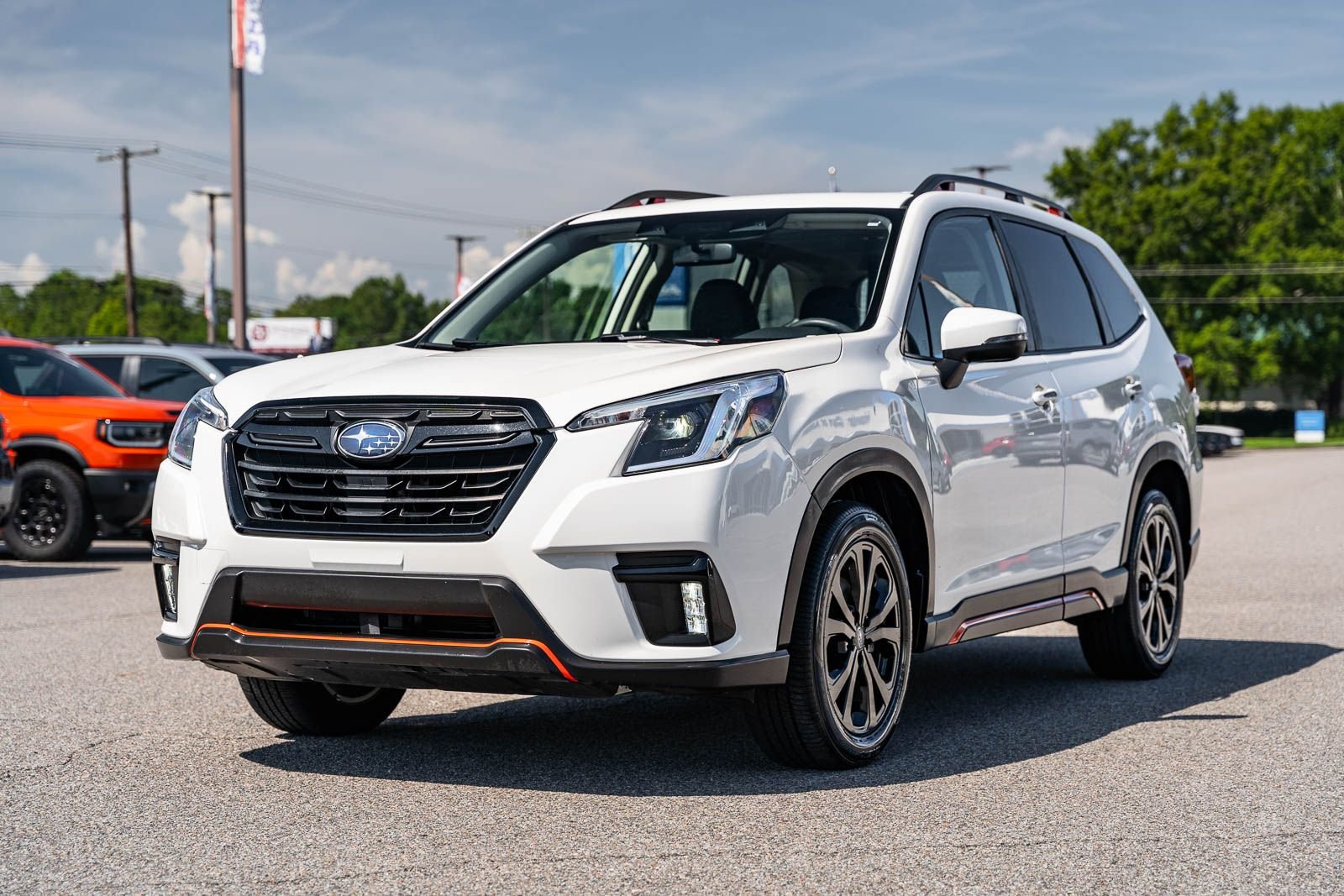 Used 2024 White Subaru Sport image 2