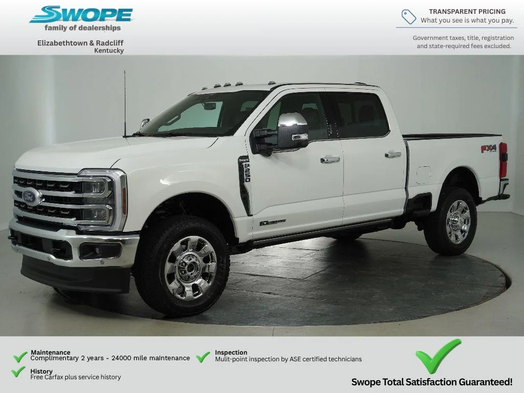 New 2026 Star White Metallic Tri-Coat Ford F-250® King Ranch® image 10