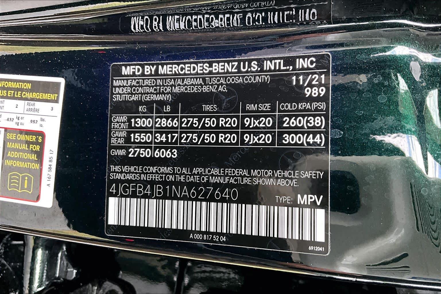 Certified Used 2022 Emerald Green Metallic Mercedes-Benz GLE 350 image 33