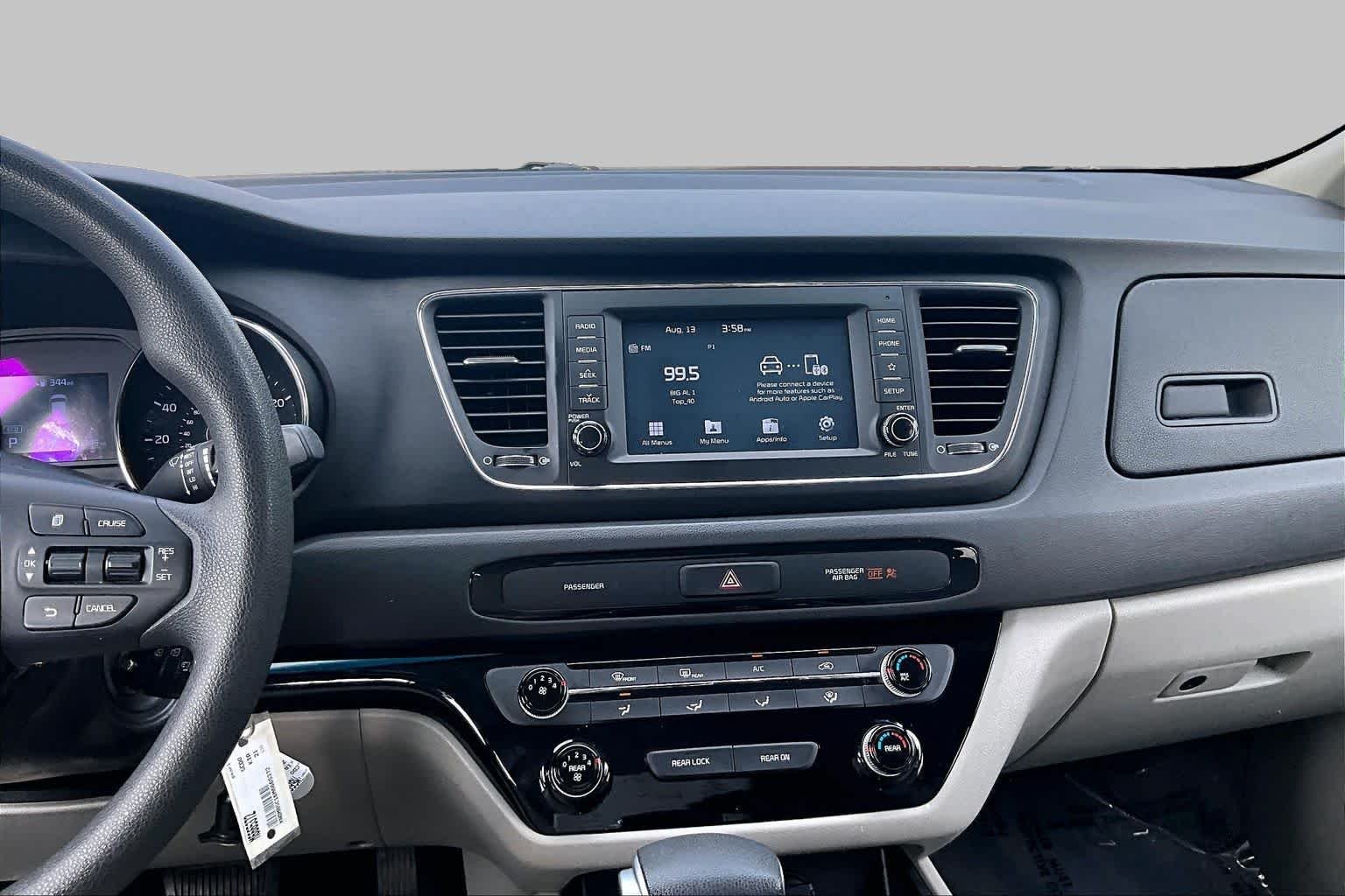 Used 2021 Snow White Pearl Kia LX image 7