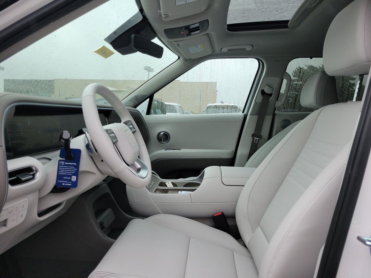 New 2026 Creamy White Pearl Hyundai Limited AWD image 15