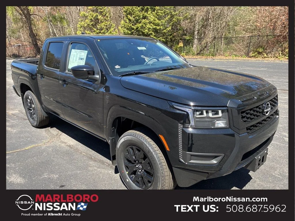 New 2026 Super Black Nissan Crew Cab SV image 1