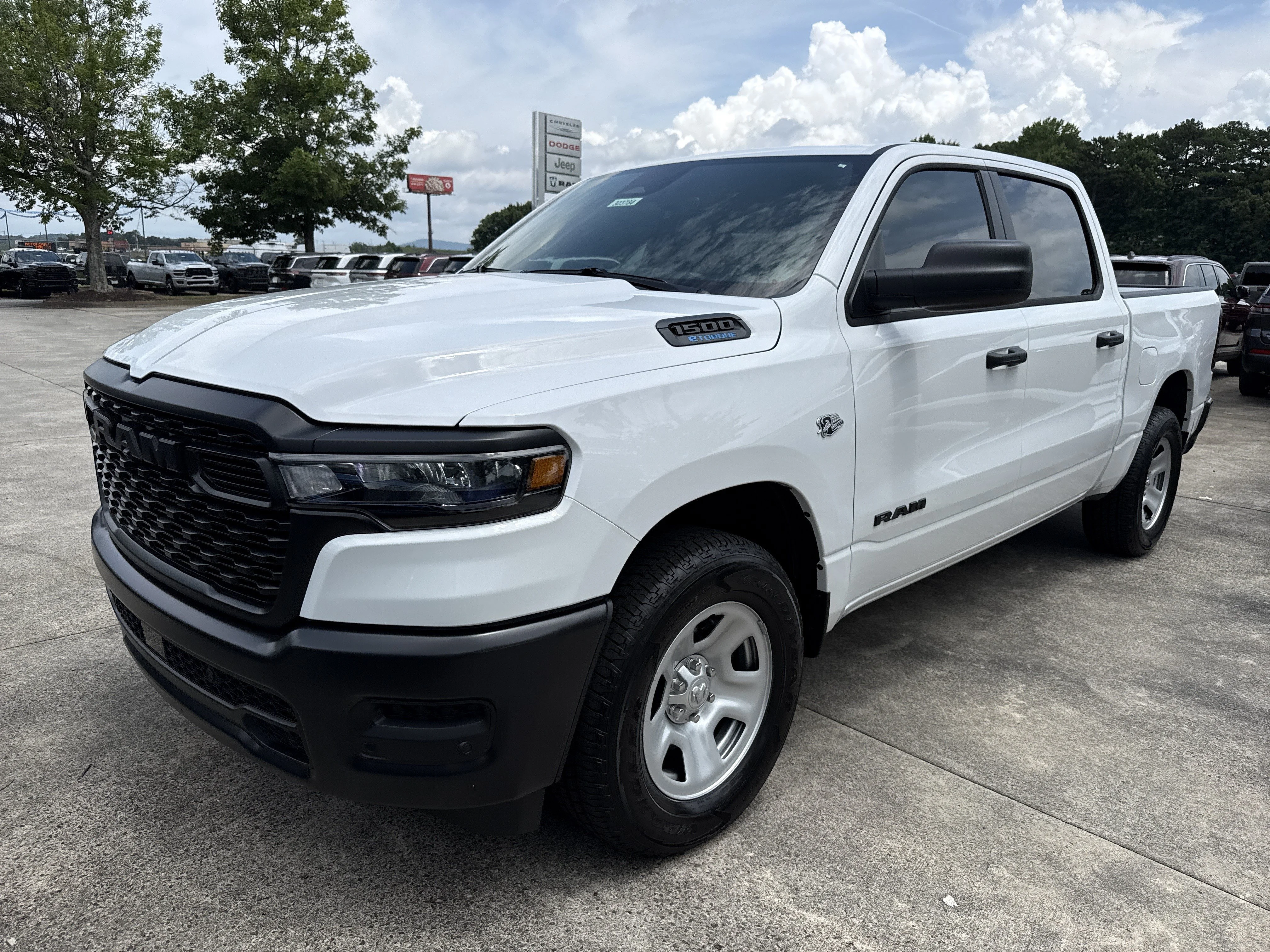 New 2026 Bright White Clearcoat Ram Tradesman image 3