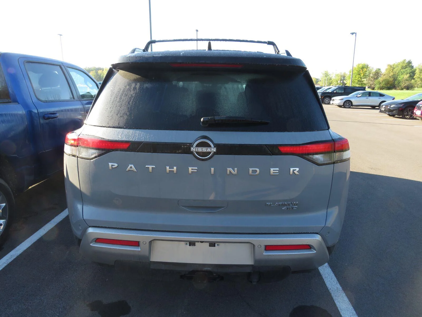 Used 2025 Solid Gray/Super Black Nissan Platinum image 10