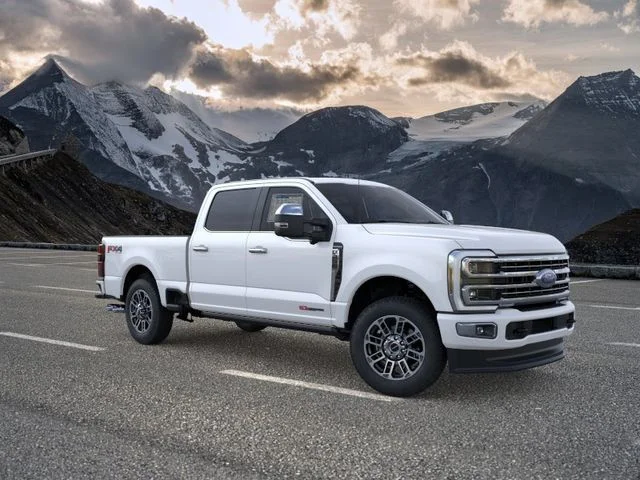 New 2026 White Metallic Ford Platinum image 7