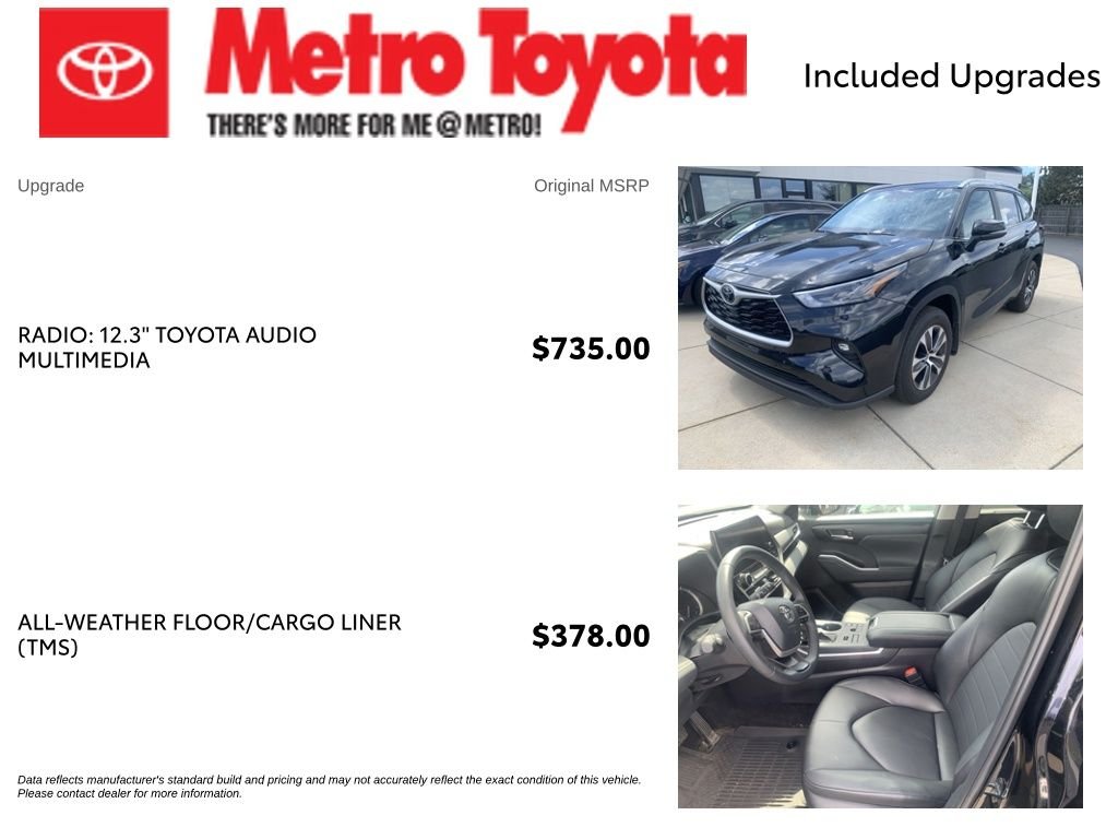 Used 2025 Black Toyota XLE image 4