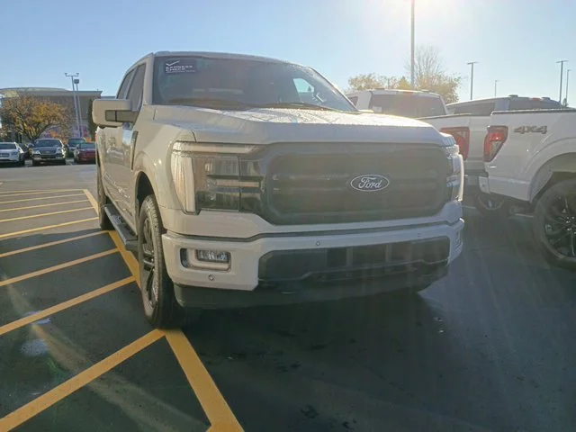 Used 2024 White Ford Lariat PowerBoost image 1
