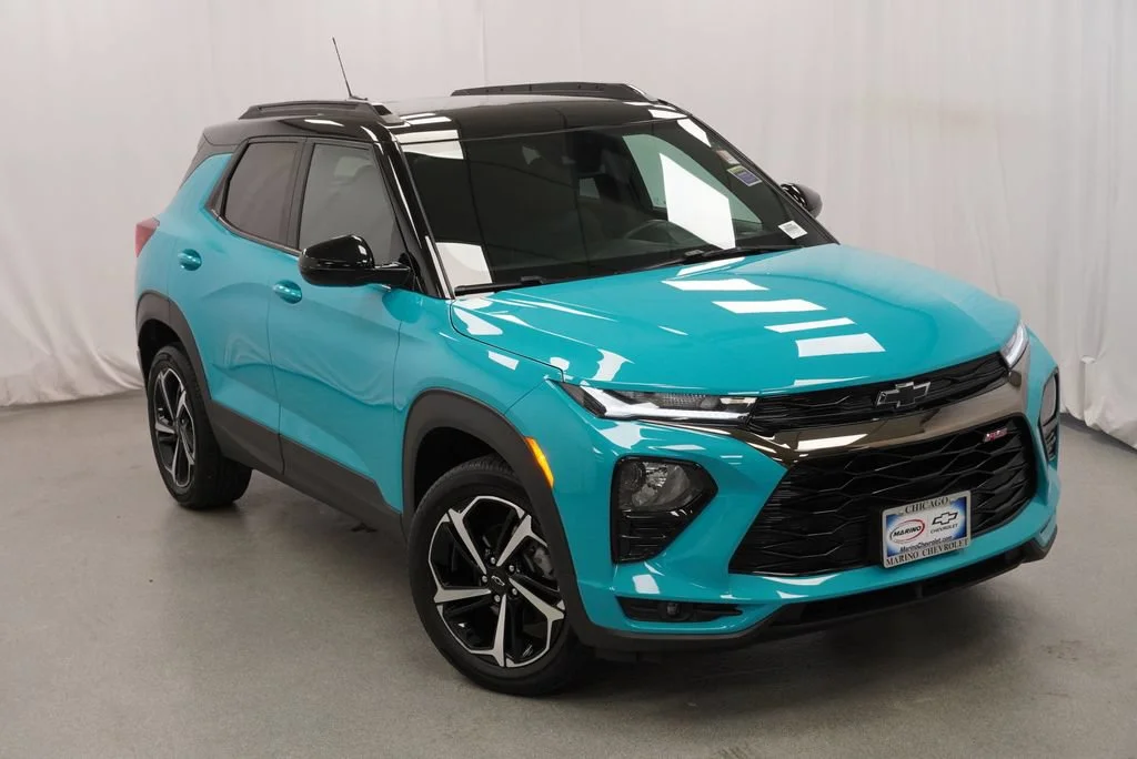 Certified Used 2022 OASIS BLUE Chevrolet RS image 32