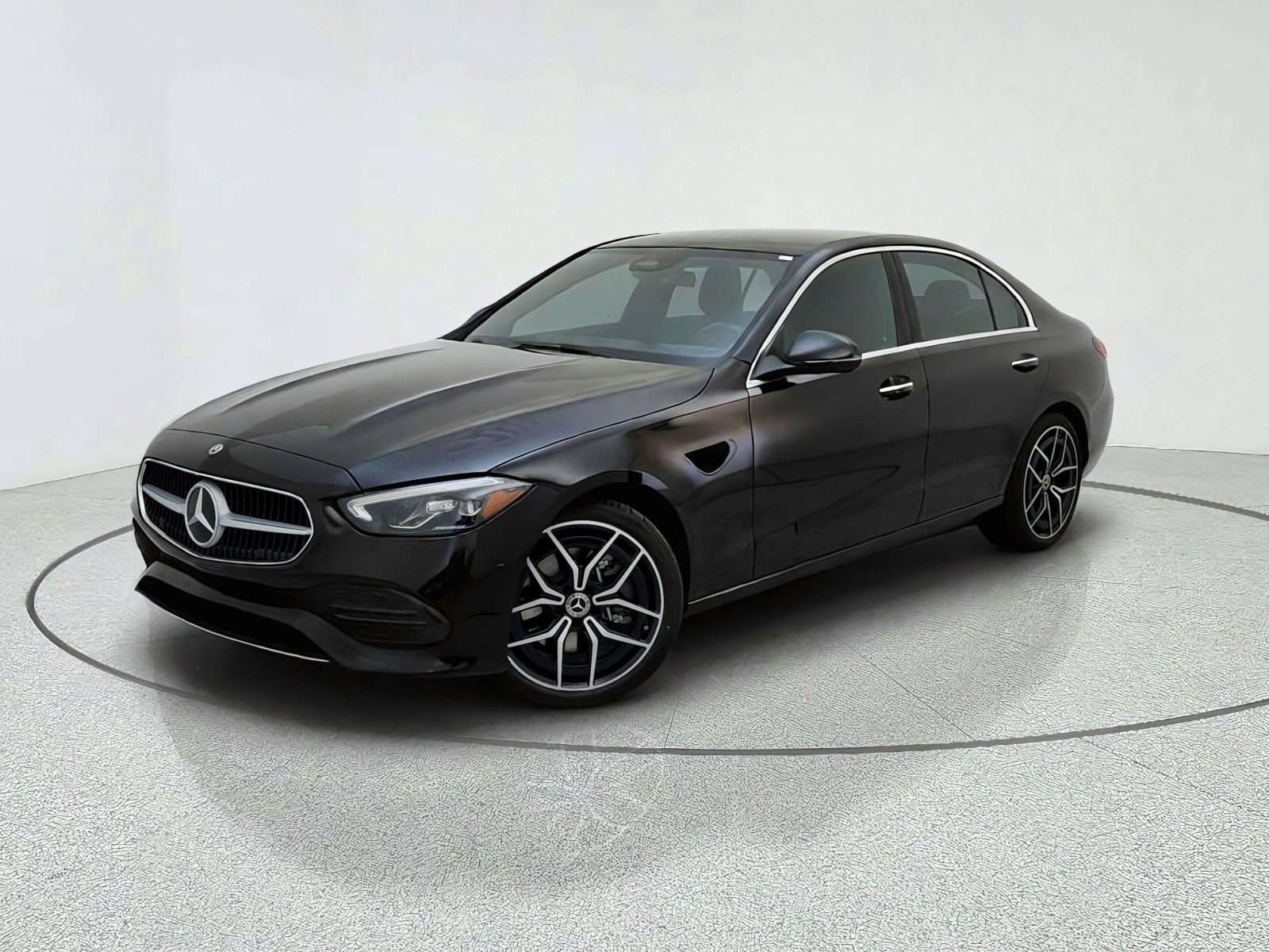 New 2026 Black Mercedes-Benz C 300 Sedan image 1