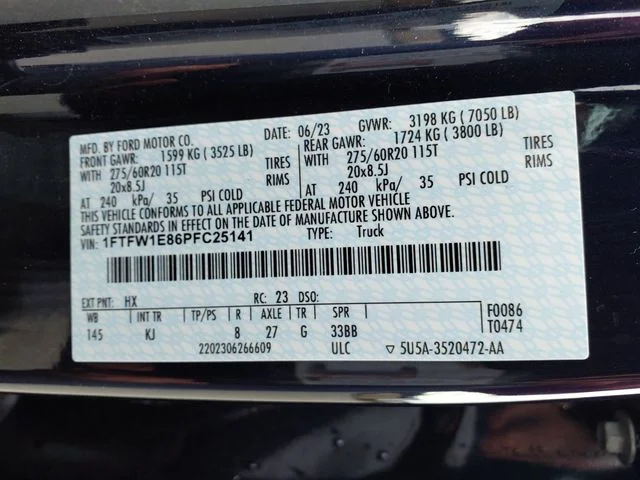 Certified Used 2023 Blue Metallic Ford King Ranch image 25