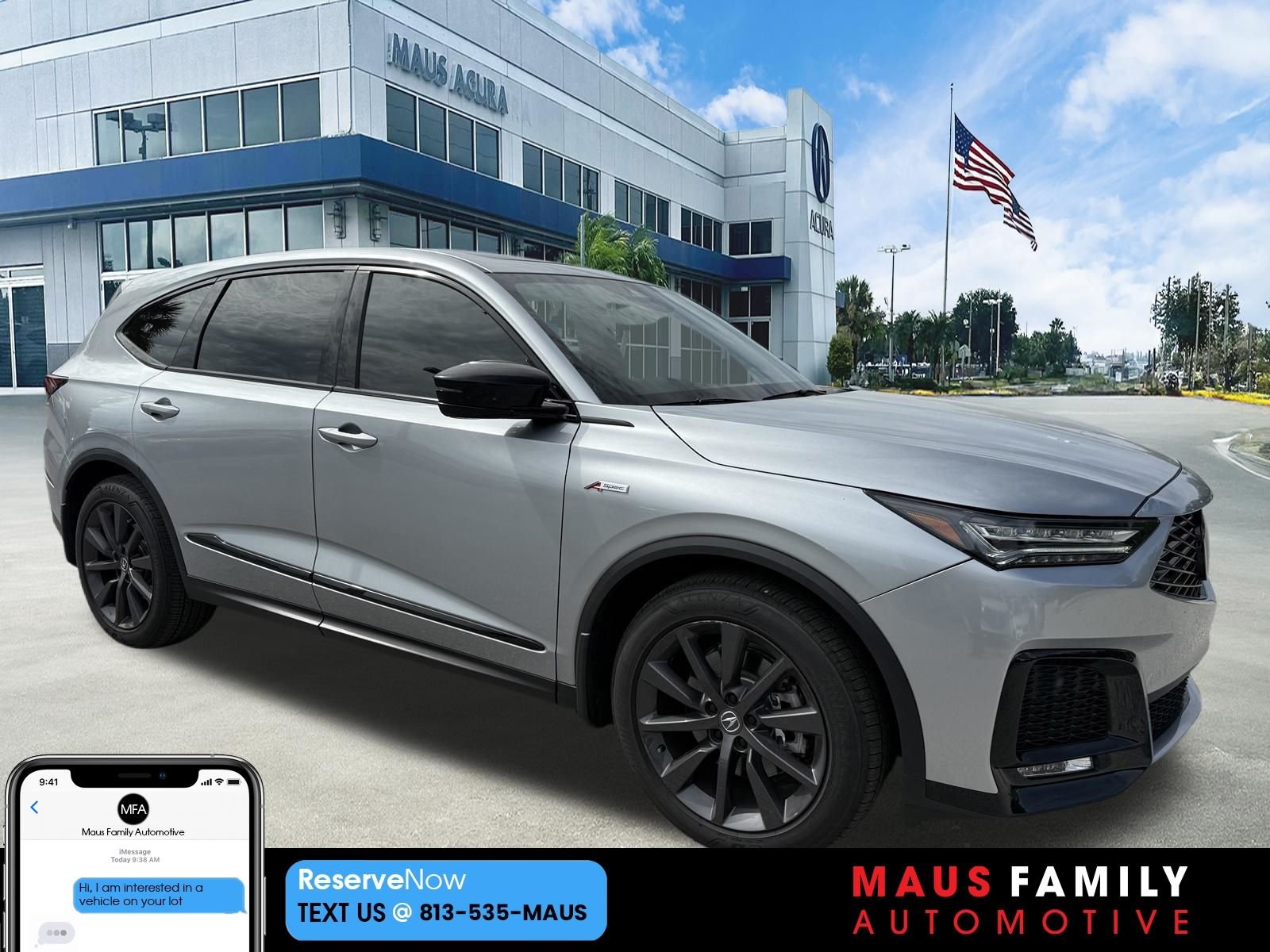 Certified Used 2026 Silver Metallic Acura A-Spec image 1