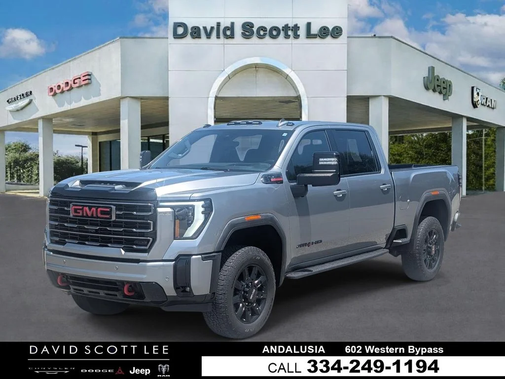 Used 2025 Silver GMC AT4 image 1