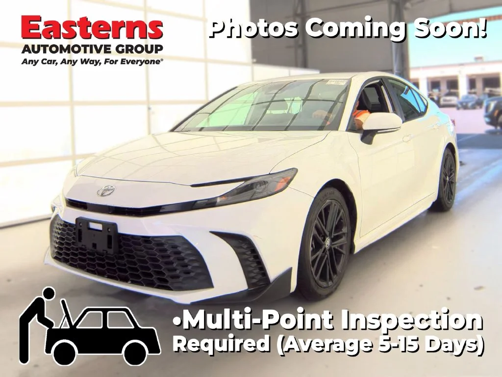 Used 2025 White Toyota SE image 1