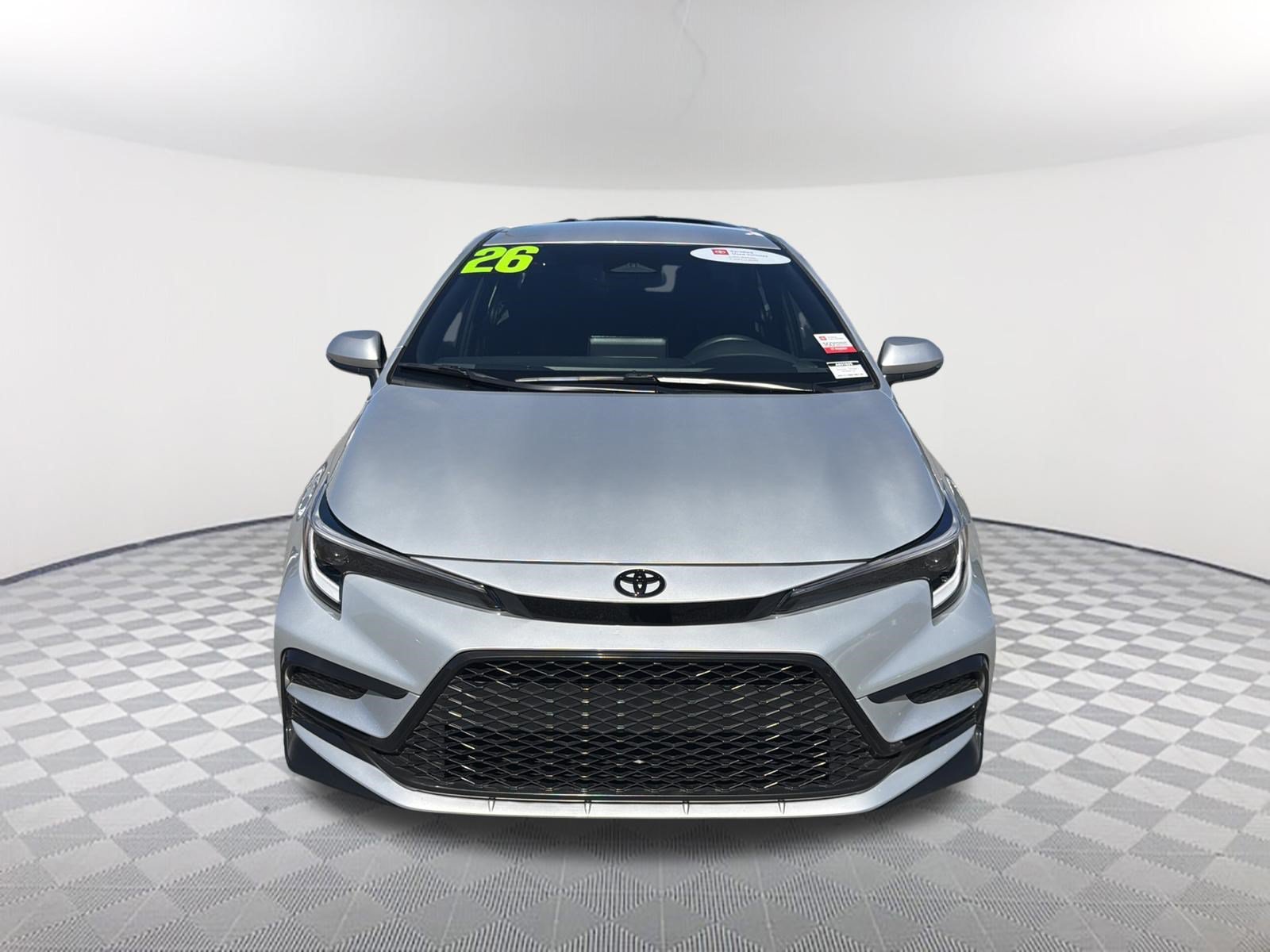 Certified Used 2026 Classic Silver Metallic Toyota SE image 2