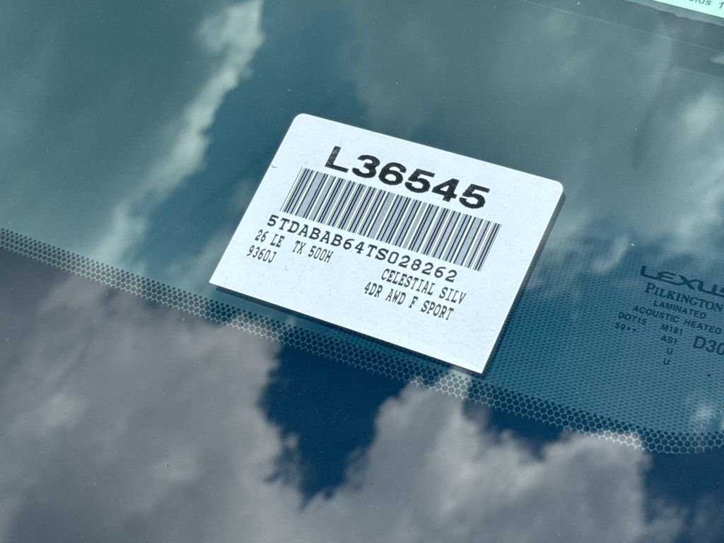 New 2026 Celestial Silver Metallic Lexus F SPORT PERFORMANCE PREMIUM AWD image 16