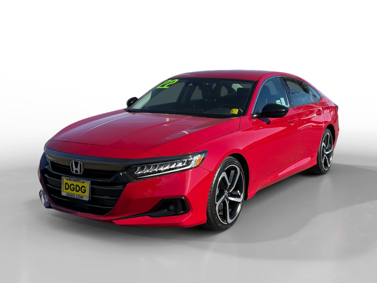 Certified Used 2022 Red Honda Sport Special Edition image 1