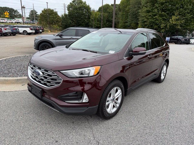 Used 2019 Red Ford SEL image 4
