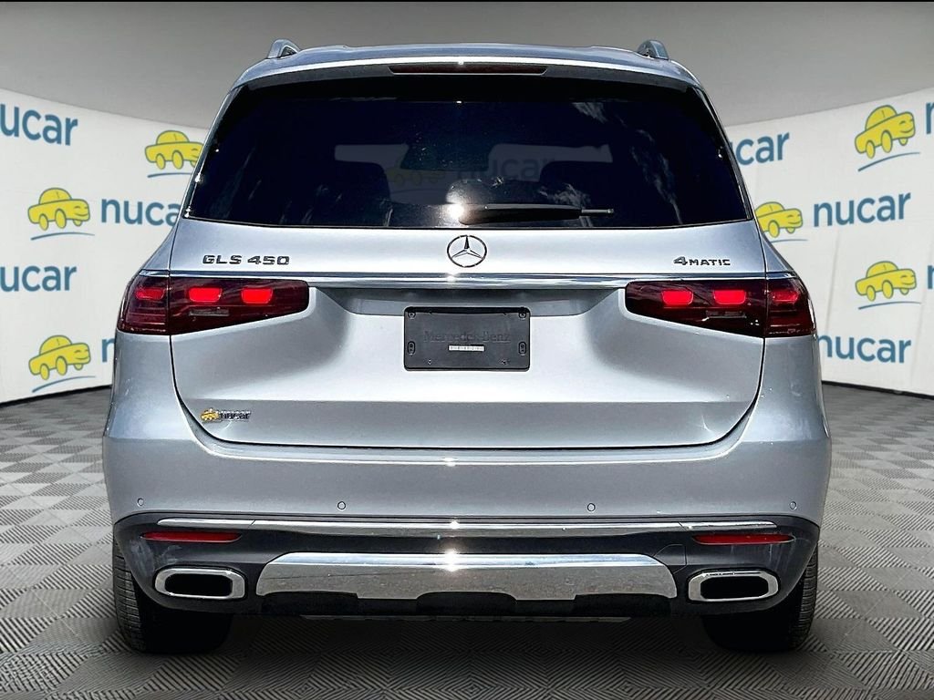 Used 2025 Cirrus Silver Metallic Mercedes-Benz GLS 450 image 5