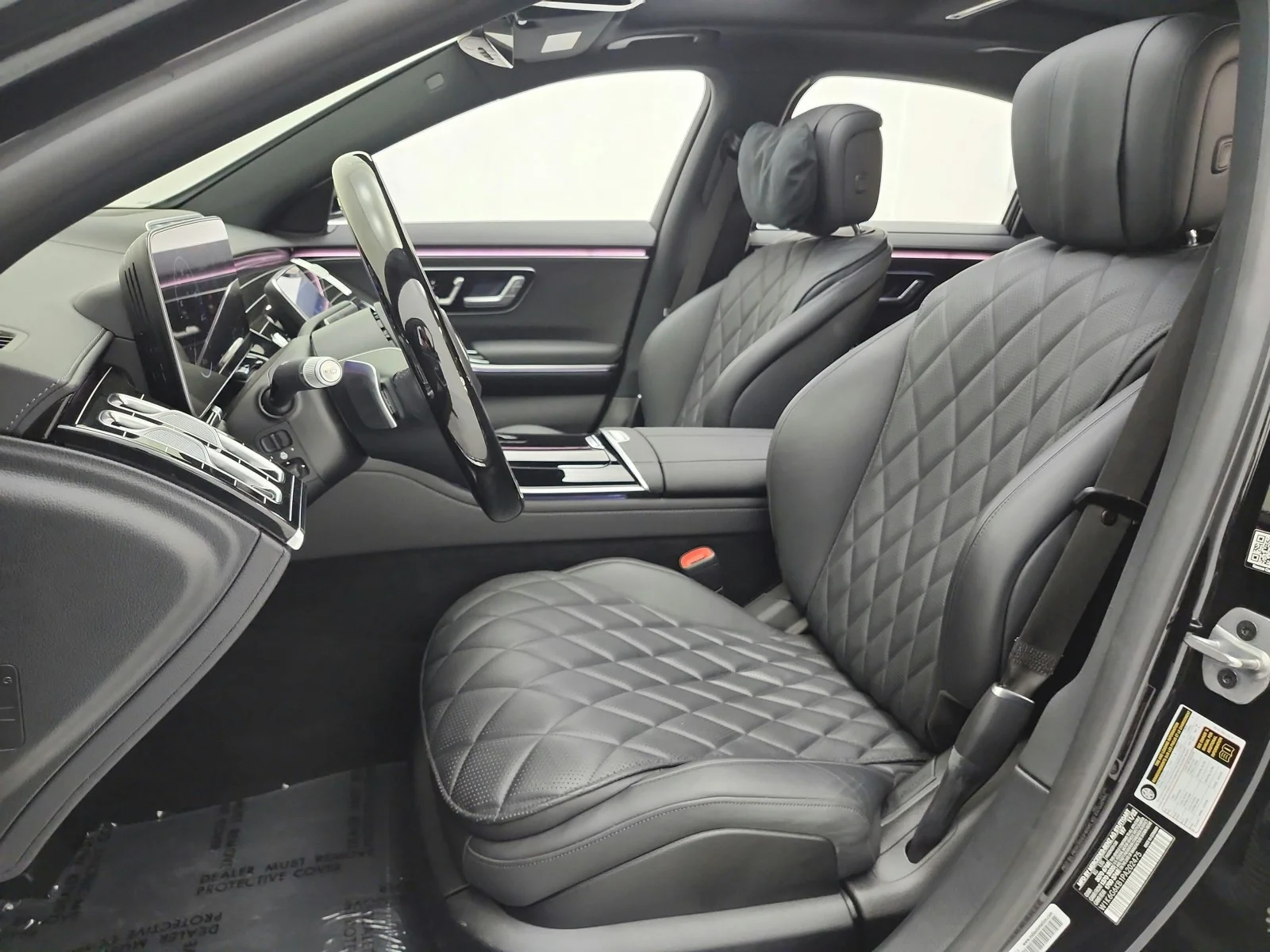Used 2023 Obsidian Black Mercedes-Benz S 580e 4MATIC® Sedan image 21