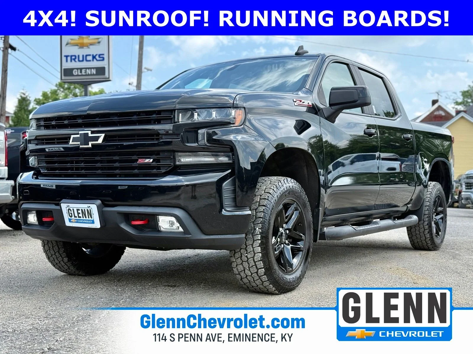 Used 2020 Black Chevrolet LT Trail Boss image 1