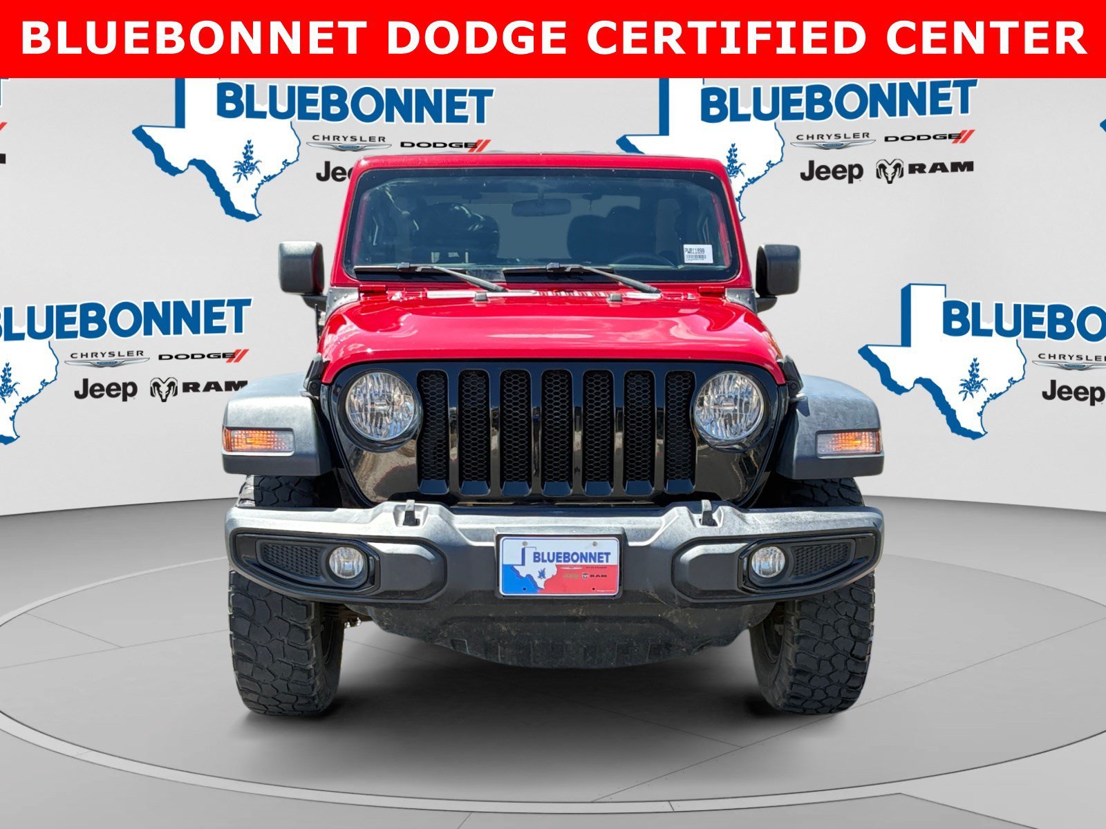 Used 2021 Firecracker Red Clearcoat Jeep Willys Sport image 2
