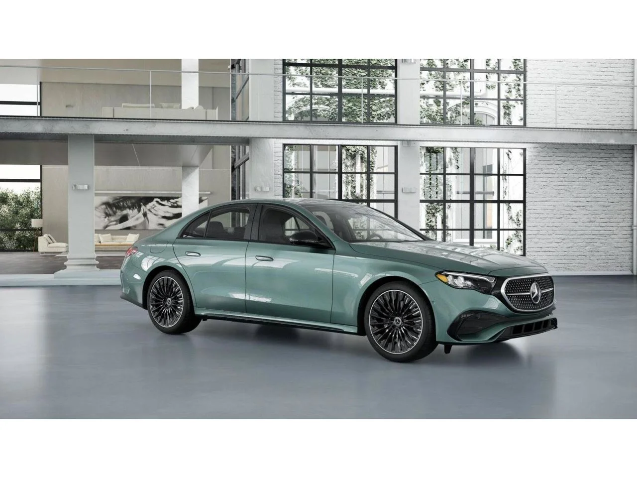 New 2027 Verde Silver Metallic Mercedes-Benz E 350 image 12
