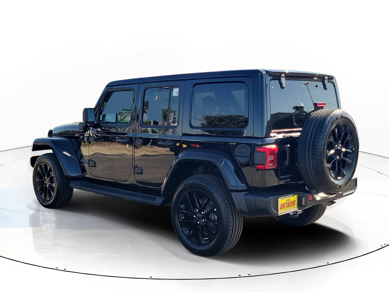 Certified Used 2025 Black Jeep Sahara 4xe image 6