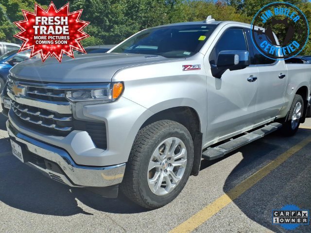 Used 2022 SILVER ICE METALLIC Chevrolet LTZ image 1