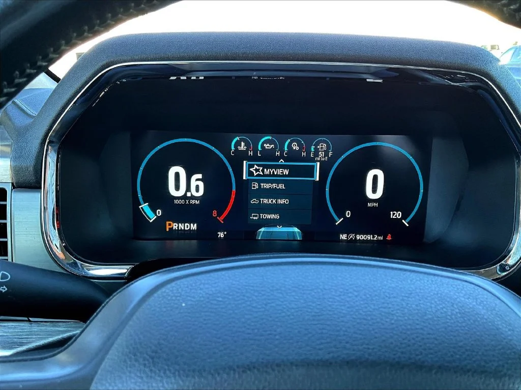 Used 2021 Gray Ford Lariat image 14