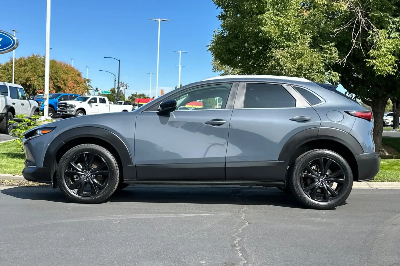 Certified Used 2025 Polymetal Gray Metallic Mazda 2.5 S Carbon Edition image 5