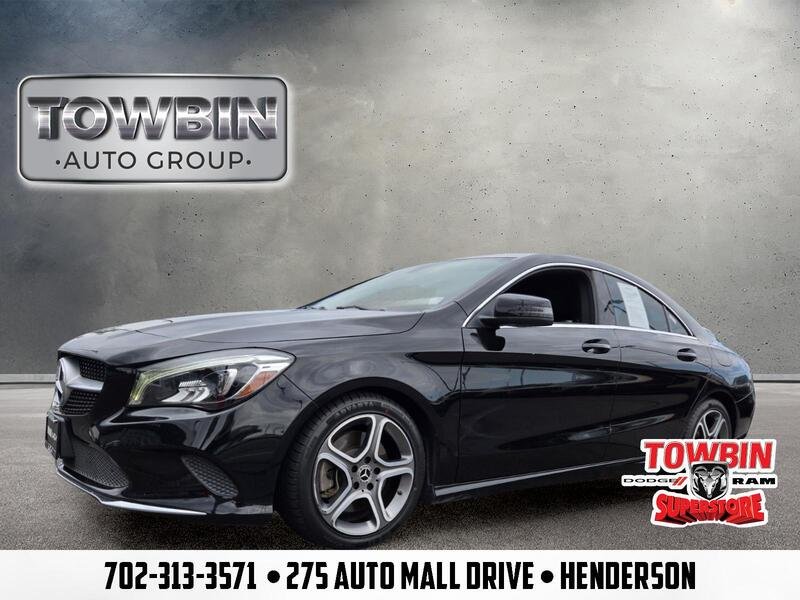 Used 2018 Black Mercedes-Benz CLA 250 image 1