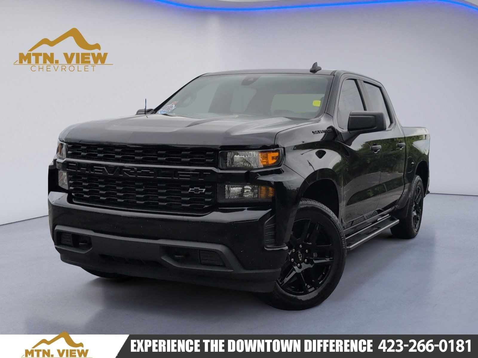 Used 2022 Black Chevrolet Custom image 1