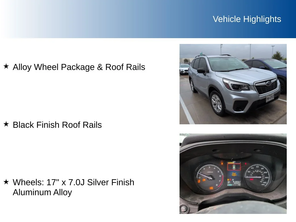 Used 2021 Silver Subaru Base image 5